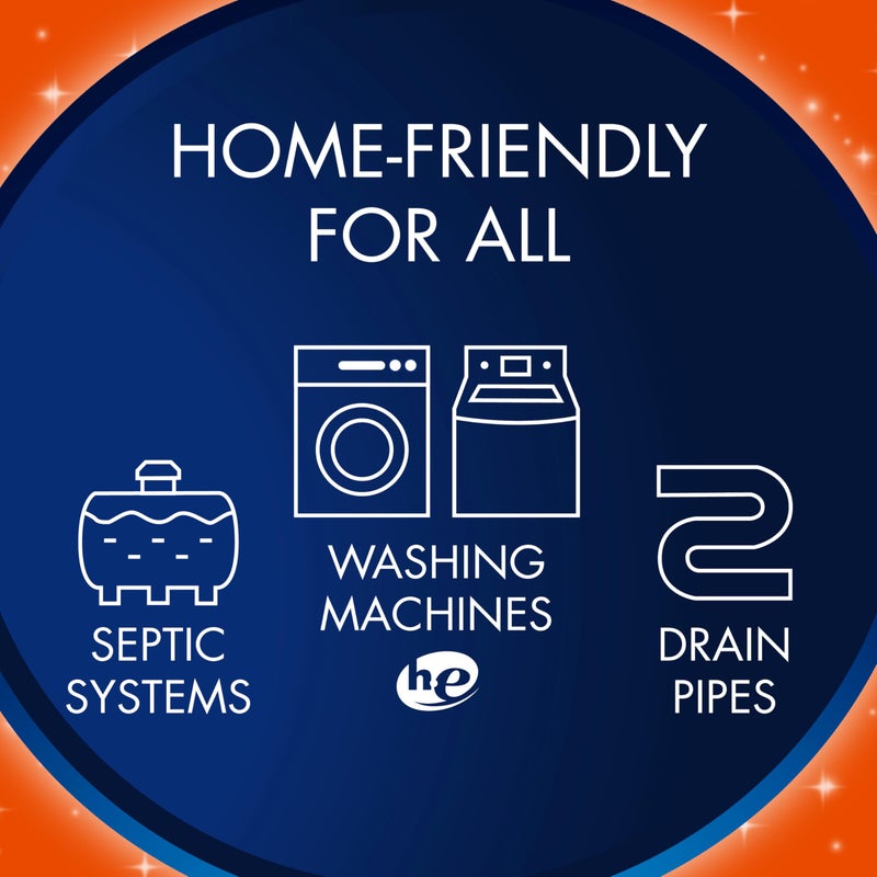Glisten Washing Machine Cleaner and Freshener Deodorizer for All Top Load and Front Load Washers and HE Machines, Made in the USA, Fresh Scent, 9 Tablets - Image 5
